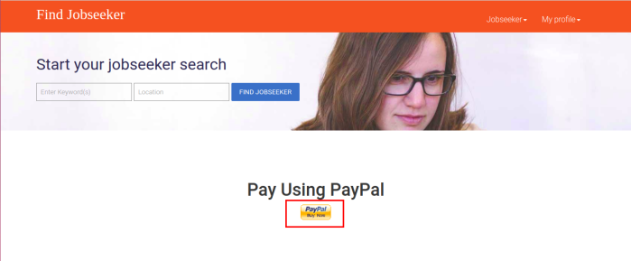 Django Paypal button